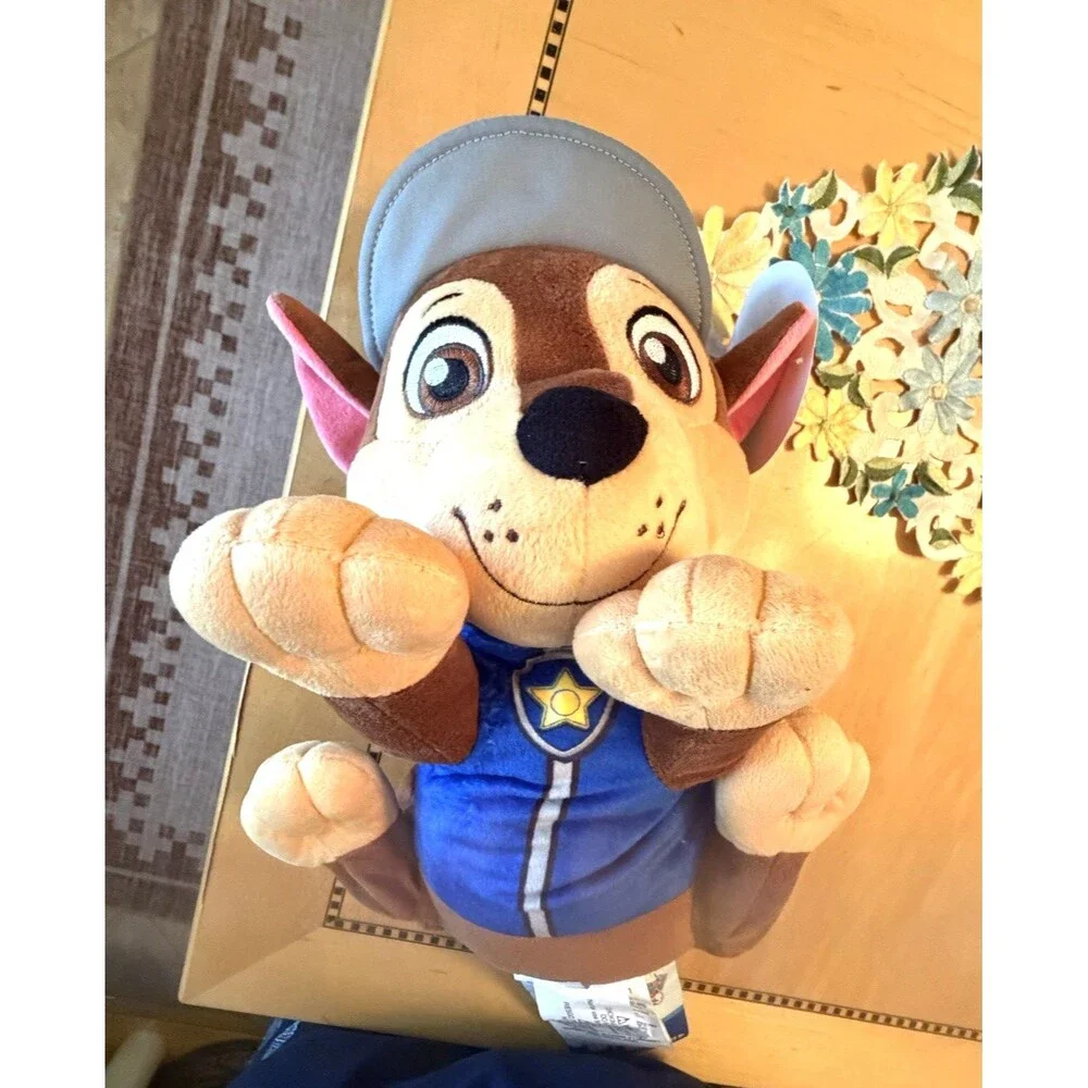 PAW Patrol Chase Kids Weighted Pillow Buddy Plush Pillow Calming Cuddle NEW